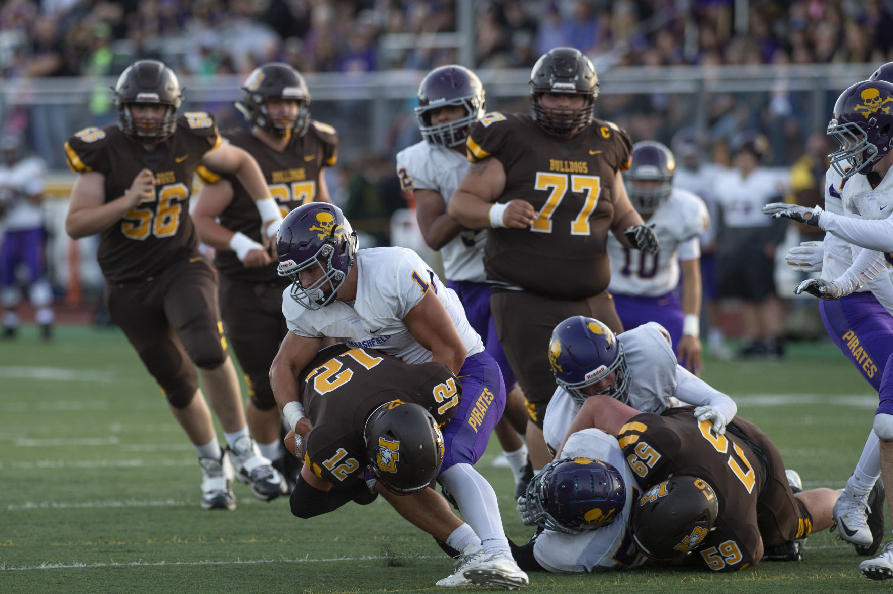 North Bend Football Vs. Marshfield